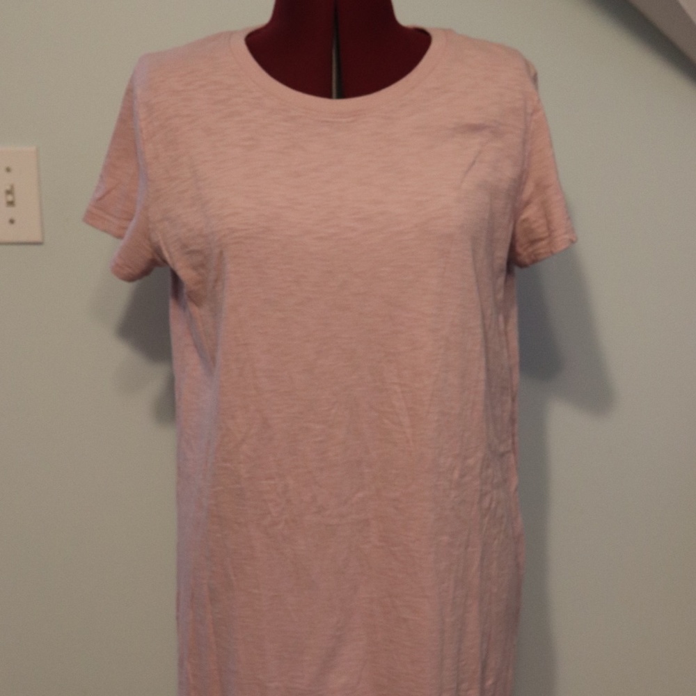 Light Pink T-Shirt Dress